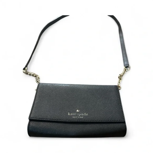 Kate Spade Elegant Black Crossbody Bag